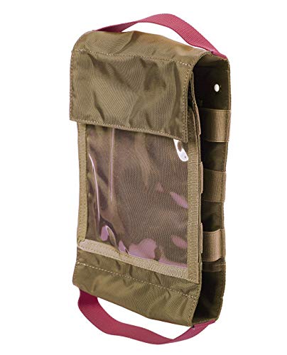 TT Head Rest IFAK Molle bolsa vacía marrón de primeros auxilios coche 5
