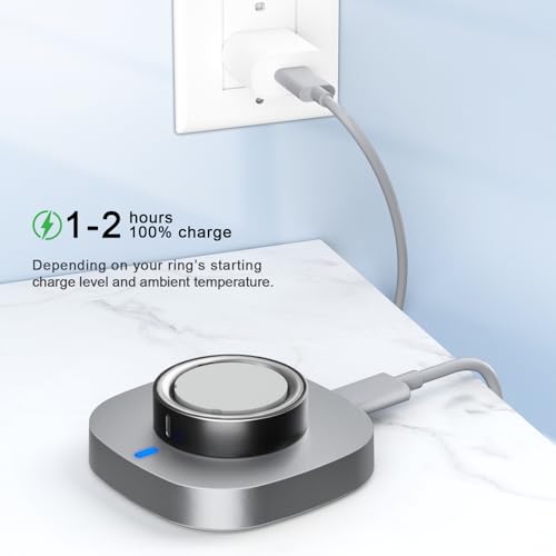 Charger Compatible with Ring Gen 4 Size 11, Fast Charging Dock with USB-C Cable (Not Compatible with Ring Gen 3) by ZOOROO - Image 4