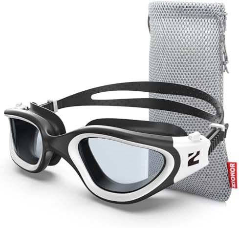 ZIONOR Swim Goggles, G1 SE Swimming Goggles Anti-Fog for Adult Me...