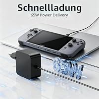 65W USB C Ladegerät Netzteil für Asus Rog Ally X/Legion Go S/MSI Claw 8 ai+ – Ansicht 5