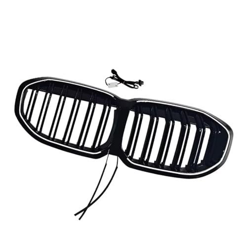 �Ԃ̃{���l�b�g�O���� Compatible With For 1 Series F40 M135i 118i 118D 128ti 2019-2024 �_�u�����C�����C�g �t�����g�����v�O���� �C���~�l�[�e�b�h�O���b�h