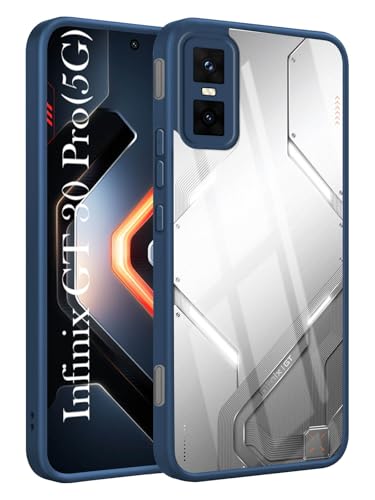 Image of Jkobi Ultra-Hybrid Back Cover Case for Infinix GT 30 Pro (Lifetime Anti Yellow | Anti Scratch | Crystal Clear Shockproof)