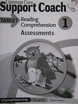 Paperback Common Core Support Coach Target: Reading Comprehension 1 Assessments Book