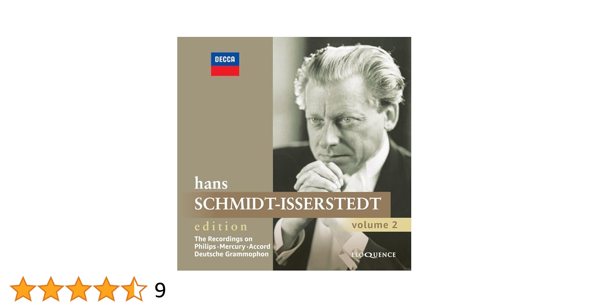 Hans Schmidt Isserstedt Édition Vol 2: Hans Schmidt