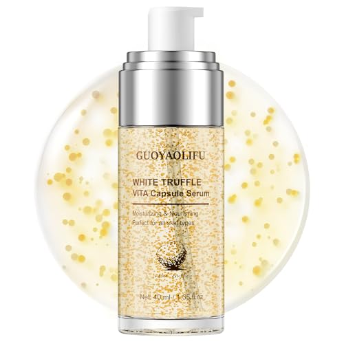 White Truffle VC Serum Spray For Face,Hydrate Facial Skin Care Serum for Women Smooths & Firming Wrinkles,for All The Skin Type-1.35 fl oz