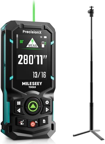 Paquete de medición láser verde S50 con trípode de altura ajustable de 10.8-32 pulgadas