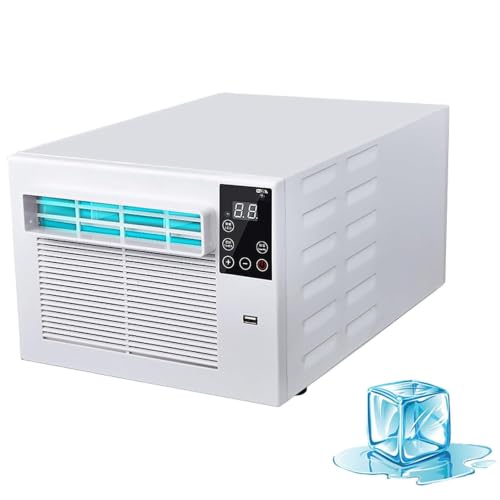 Image of 4800 BTU Portable Air Conditioner 4-in-1 Compact AC Unit and Dehumidifier, Low Noise, Easy Installation, Energy Class A, for Caravan, Camping, Motorhome, Tent, RV and Camper