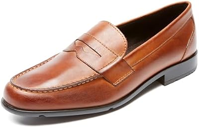 Rockport Men's Classic Loafer Penny – Cognac, Size 15 Medium