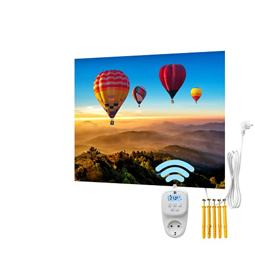 BR Bringer Bild Infrarotheizung rahmenlos 450 Watt- Bildheizung mit UV Druck- 80x60x1, 8cm- Chiang Mai, Thailand