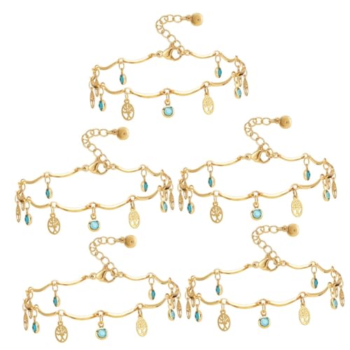 Pulsera para el tobillo de playa: luce tus joyas LIFKOME en el verano