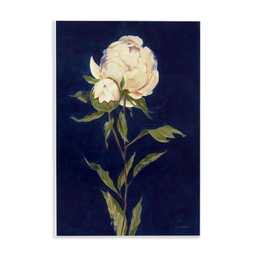 Budding Rose Blossoms Floral, 13 x 19 Inch Mounted Print on Wall Plaque