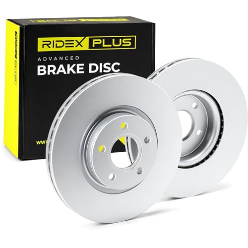 Disque de frein Avant RIDEX PLUS pour FORD Focus Mk2 durabilité supérieure sur route