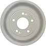 Centric 320.66079F - GCX Plain 1-Piece Rear Brake Rotor