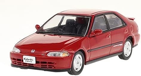 Amazon First 43 1 43 ホンダ シビックフェリオ Sir 1991 レッド 完成品 F43 146 ミニカー ダイキャストカー おもちゃ