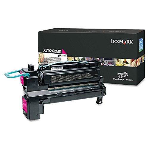 Cartouche magenta Lexmark X792 pour des rapports d'activité colorés au bureau