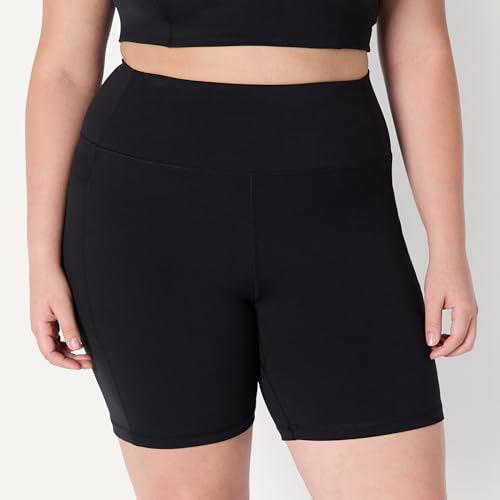 Image of Amazon Essentials Women's Active FormFlex Buttery Soft High Waist Biker Shorts