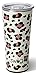 Swig Life Gobelet en acier inoxydable avec couvercle coulissant anti-déversement 22oz Motif léopard de luxe.
