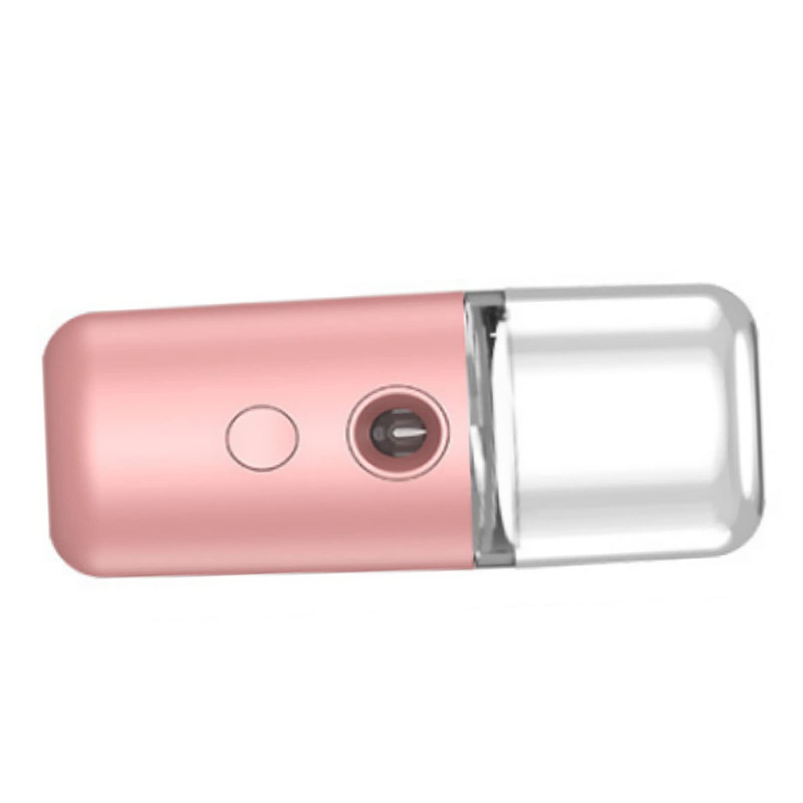 Elprico Nano Gesichtssprüher, Tragbarer Mini Gesichtsbefeuchter USB Wiederaufladbar für Trockene Haut