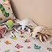 PuffPurrs Motte Plush 33CM/12IN, Kawaii Moth Plüschtier, Realistische Silk Moth Kuscheltier, Motten Stofftier Plüsch Spielzeug für Kinder Kuscheltiere, Geschenk für Natur- und Tierliebhaber