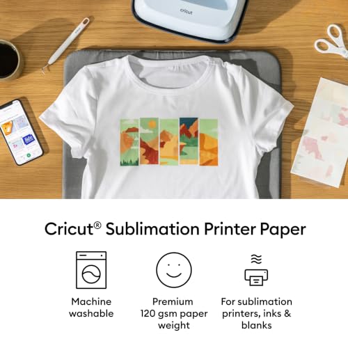 Cricut Sublimation Printer Paper, 200 Sheets (8.5in x 11in) - image 3