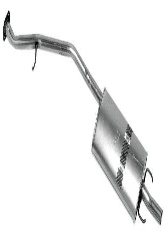 Walker Quiet-Flow SS 55019 Direct Fit Exhaust Muffler Assembly 1.9" Inlet (OD) 1.75" Outlet (OD) for Hyundai Elantra
