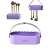 Makeup Brush Cleaner Makeup Brush Cleaner Mat Puff Makeup Sponge Washed drying integrated storage shelter Cosmetics Beauty Tool Storage Box