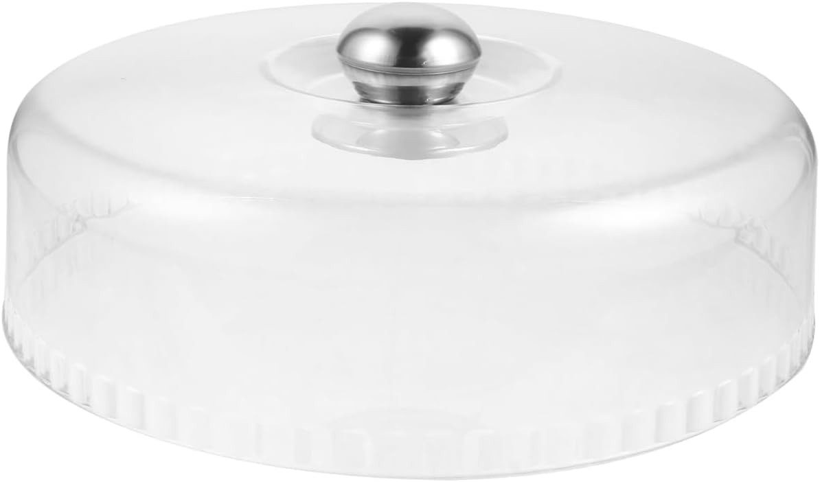 Cabilock 1Pc Transparent Cake Cover Dessert Protective Lid for Bakery Displays for Keeping Cakes Clean and Fresh at Parties Weddings and Events