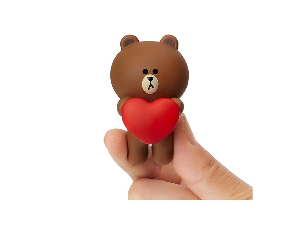 Amazon.co.jp: Line Friends ブラウン&コニー ハートカップ