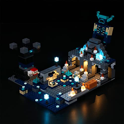 BrickBling���C�g�L�b�g ���S(LEGO) �f�B�[�v�_�[�N�o�g���v���C�Z�b�g�Ή� �N���G�C�e�B�u���C�e�B���O LEGO 21246�Ή� ��l�p (���C�g�̂݁A�����K�Ȃ�)