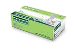 Diamond Gloves Advance Powder-Free Textured Soft Nitrile Examination Gloves, White, Large, 100 Count