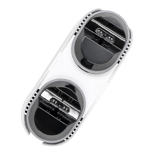 POFET stacja ładująca PS5 do kontrolera PS5 DualSense, stacja ładująca ze wskaźnikami RGB LED, wersja Tri-Protection RGB