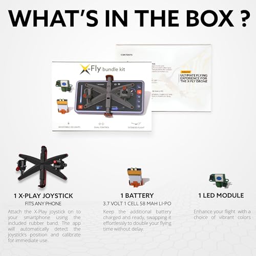 XF Bundle Kit by BionicBird - Manette de controle & accessoires compatibles avec le drone ornithoptère X-Fly – vue 6