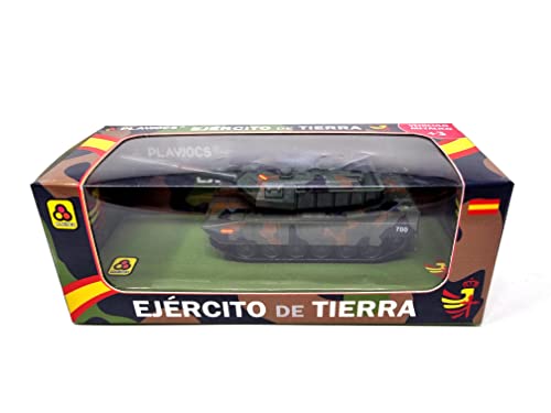 PLAYJOCS GT-8157 Panzerkampffahrzeug, Militärisches Spielzeugfahrzeug, Tank, Kinder Unisex, Kinder, 19 x 14 x 6 cm