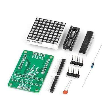 UIOTEC MAX7219 Dot Matrix Module MCU Control Display Module DIY Kit for Arduino