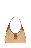 kate spade new york Nouveau Small Shoulder, Natural Straw