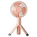Przenośny wentylator PP ABS ładowalny tarasy imprezy wygodne małe wentylatory wewnętrzne do domu (różowy-0, jeden rozmiar)