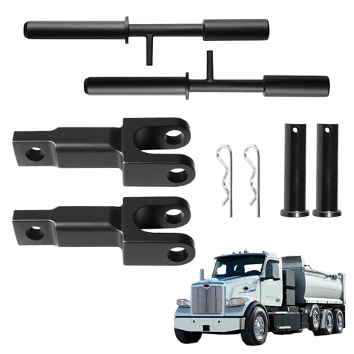 2 Sets A20-6013 Rev A Single Tow Hooks with Pull Pins A65-6008 & Tow Pin A65-6000 Fit for Peterbilt and Kenworth Trucks, Part Number#: A20-6013, A206013, 14264AA, A65-6008, A65-6000 by WFCYX - Used condition - US$65.28
