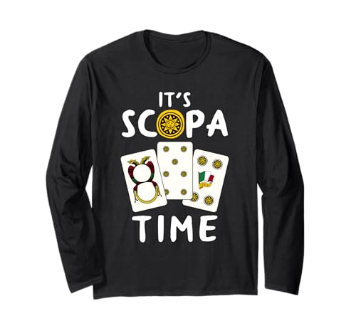 Scopa Jeu de cartes italien Scopa Joueur Manche Longue