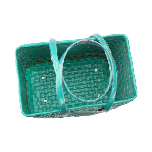 Image of Arnavira Handmade Multipurpose with Lid 4L Used as Lunch Lunch Bag Tiffin Bag for Office,School & Travel (18x12x19) (Sea Green Silver, X Small)