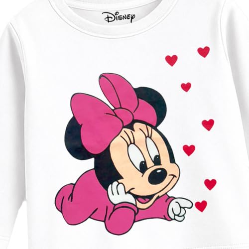 Image of Kuchipoo Disney Baby Girl Regular Fit Cotton T-Shirts and Pyjamas Set