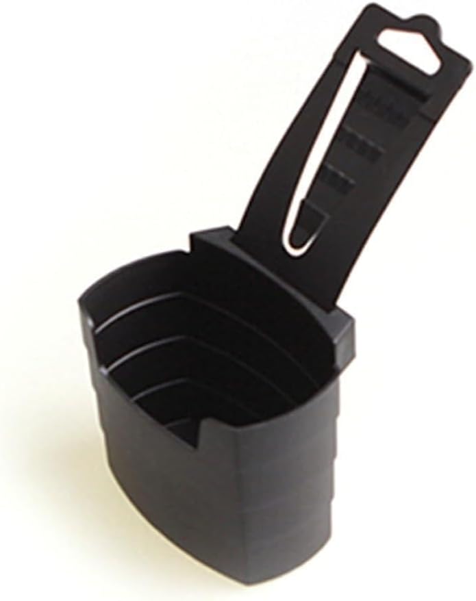Universal Car French Fry Holder Organizer Box Black Plastic