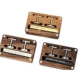 Custom Cufflinks for Men – Engraved Round Wedding Cufflinks, Groom, Best Man & Groomsmen Gift, Silver Gold Black, Custom Initials with Tie Clip & Wooden Box