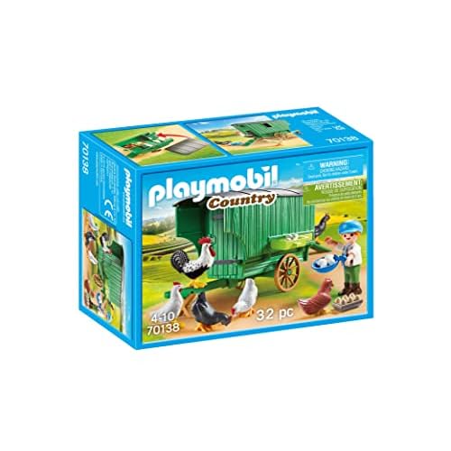 PLAYMOBIL Country 70138 Mobiles Hühnerhaus, Ab 4 Jahren