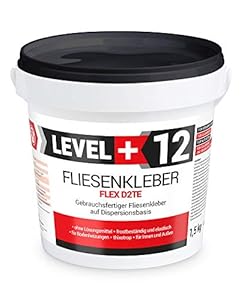 LEVEL+12 Fliesenkleber Flex D2TE 1,5kg