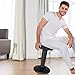 Giantex Wobble Stools for Classroom Seating, Wiggle Stool with Adjustable Height, 24 Inch Active Learning Stool, Sitting Balance Chair for School, Office Stand Up, Flexible Seating Wobble Chair(Black)