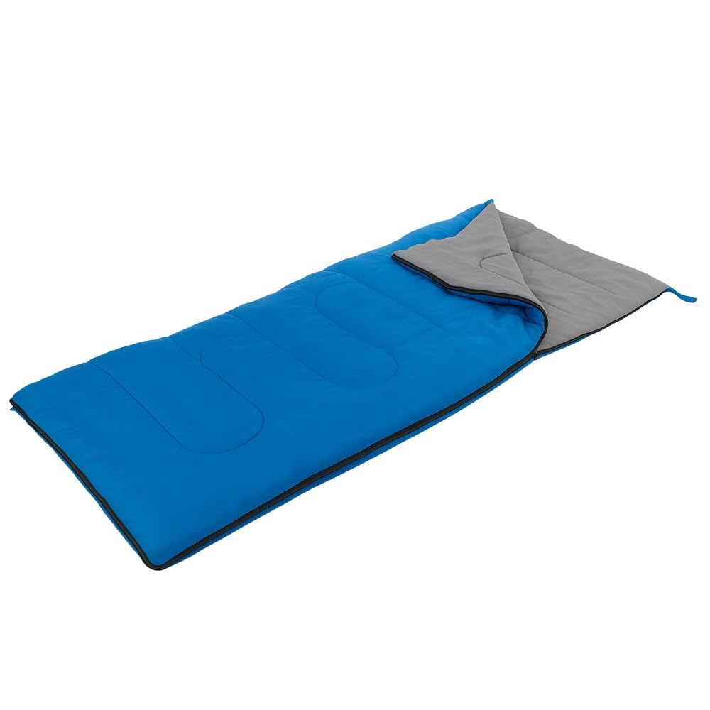 MONTY Saco de Dormir para Adulto de 190x75 cm en Color Granate. 3-4 Estaciones. Relleno de Fibra Hueca de 1200 gr, temperaturas de 10-15 Grados. con Cremallera Lateral y Bolsa de guardado.