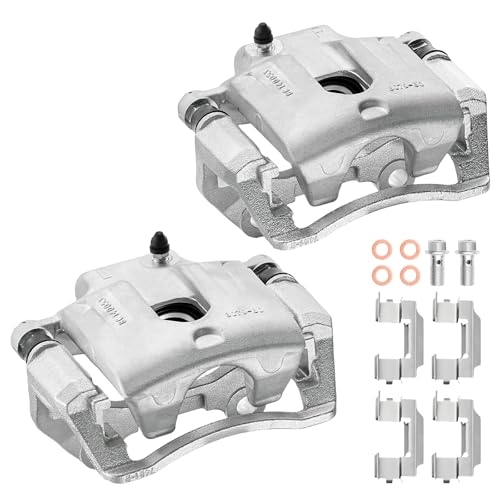 Image of Rear Brake Caliper Assembly Replaces for 18-B4804 18-B4805, Compatible with Chevy SSR Trailblazer 2003-2006 5.3L 6.0L, Compatible with GMC Envoy 02-09 4.2L 5.3L, for 9-7X 05-09 4.2L 5.3L 6.0L