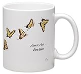  Mug Papillons Automne Envolée Jaune