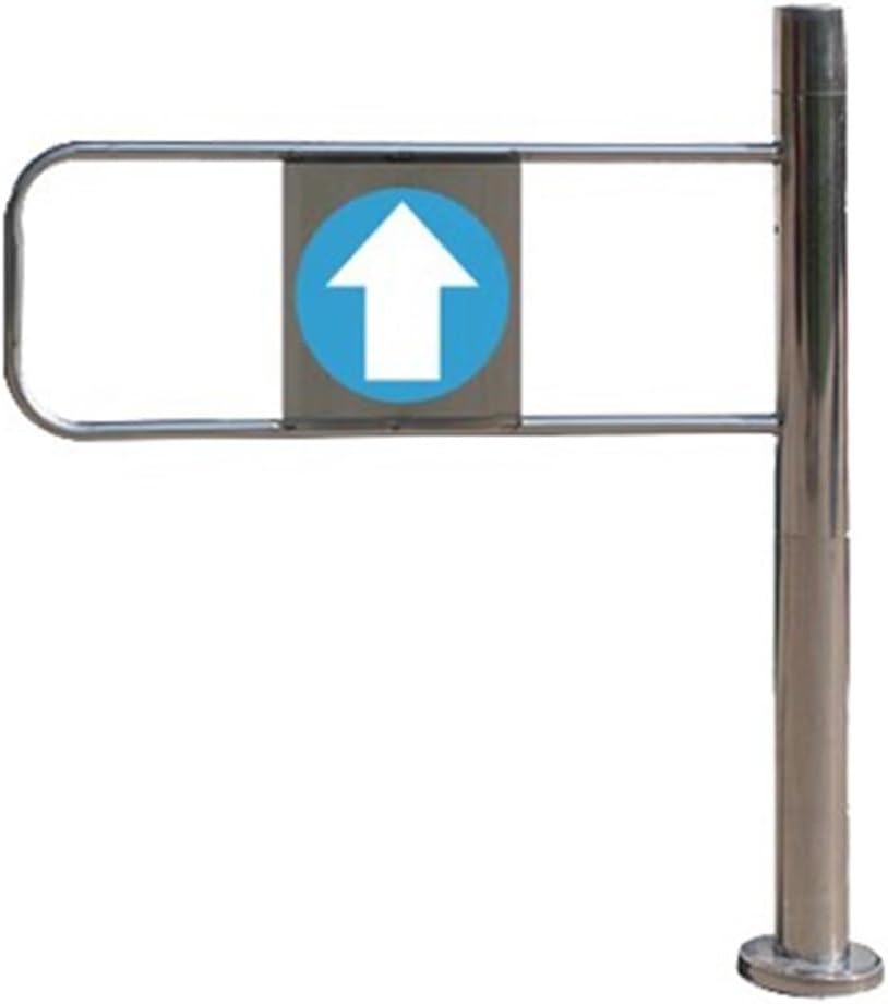 頑丈なユニバーサル金属製スイングゲート（市場・倉庫用） - 図書館、小売店などに最適な自動CNGセキュリティゲート（シルバー-R、5