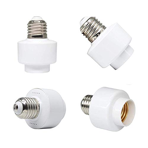 Sroomcla Douille d'ampoule intelligente WiFi - E26 E27 - Adaptateur d'ampoule sans fil - Prise en charge du système Android/iOS/Alexa, etc.(1pc) Cover